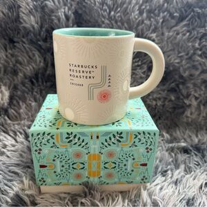 Starbucks Reserve Roastery Mug - Cream and Green